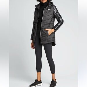 The North Face Tamburello Parka Black Matte Shine Sz. M